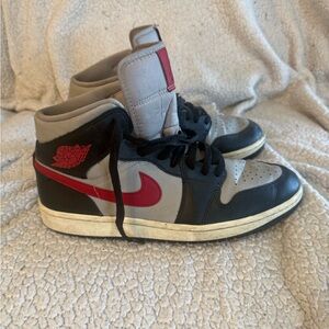 Nike Air Jordan Black Red Gray